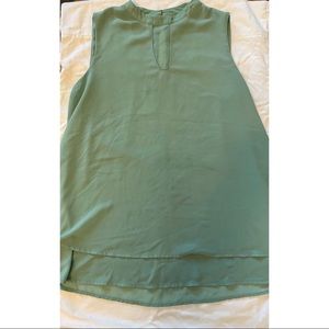 Green wide sleeve tank top from love 21. Size medium